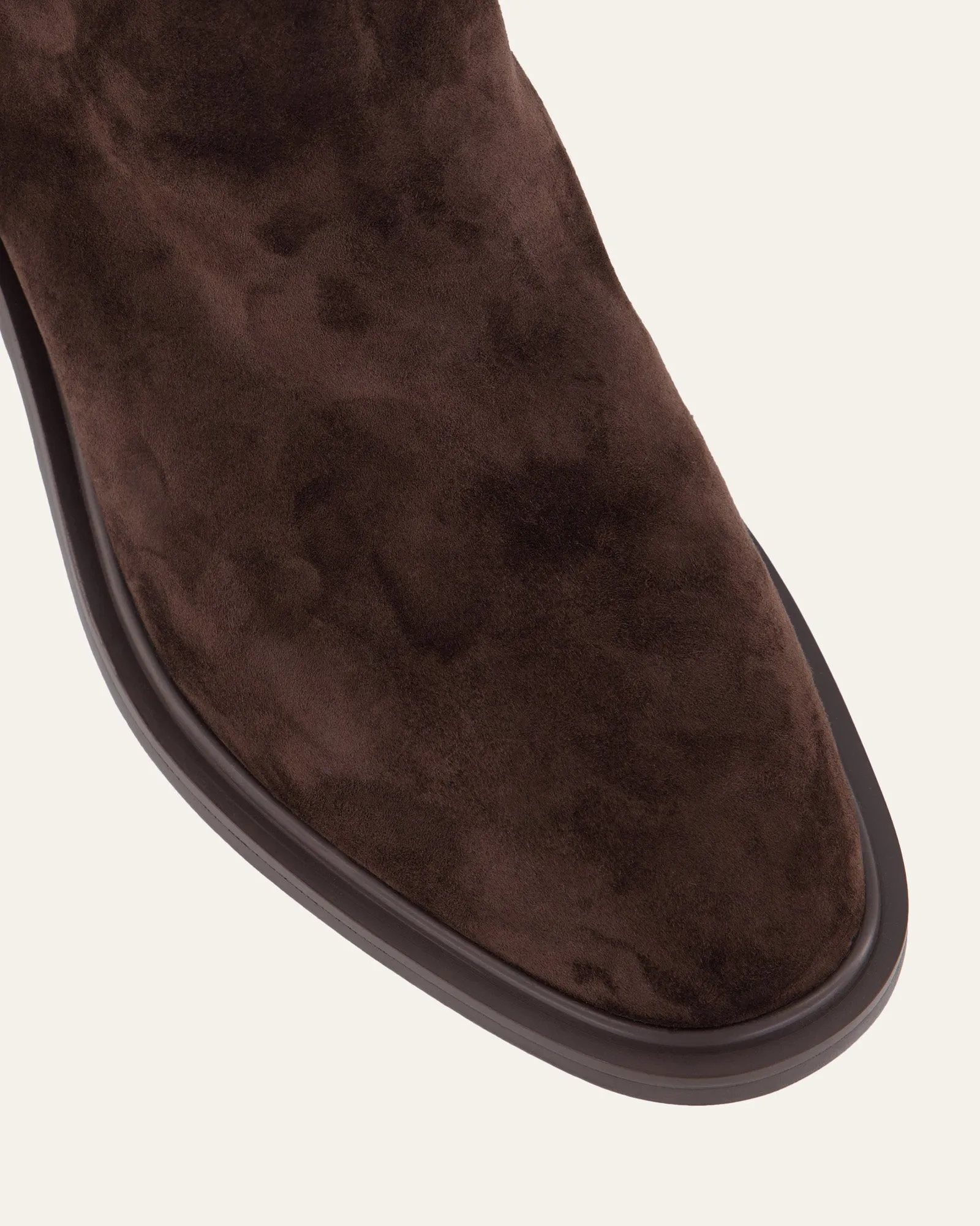 MASON FLACHE KNÖCHELSTIEFEL BITTER SCHOKO SUEDE