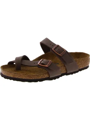Mayari Mädchen Leder Flache Plateausandalen