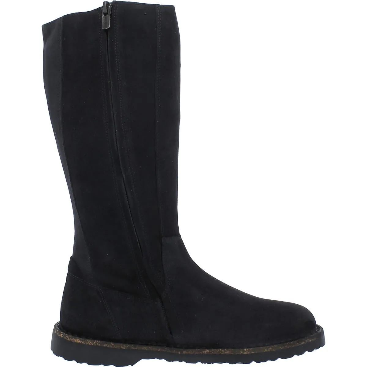 Melrose High Damen Wildleder-Fußbett Stiefel bis zum Knie