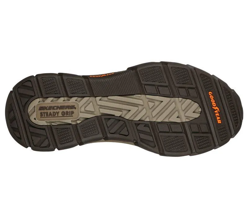 Herren Weite Passform Skechers 204480 Respected Calum Wanderschuhe