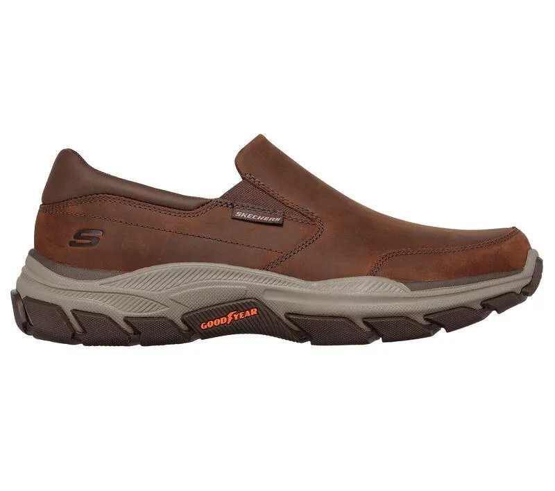 Herren Weite Passform Skechers 204480 Respected Calum Wanderschuhe