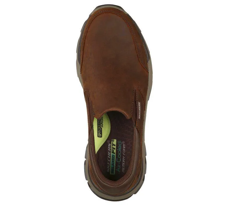 Herren Weite Passform Skechers 204480 Respected Calum Wanderschuhe
