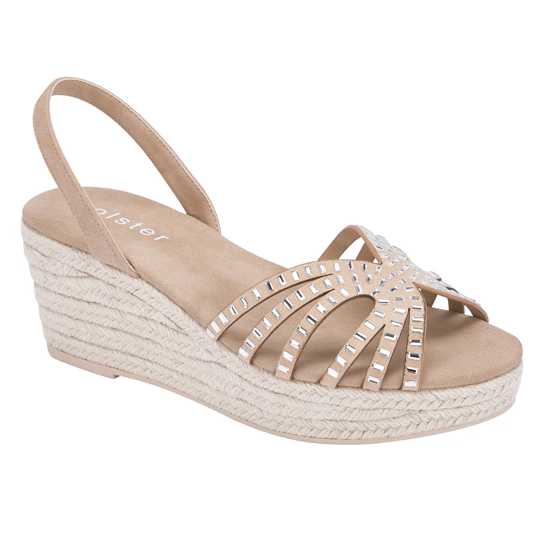 Meerjungfrau-Espadrille - Beige