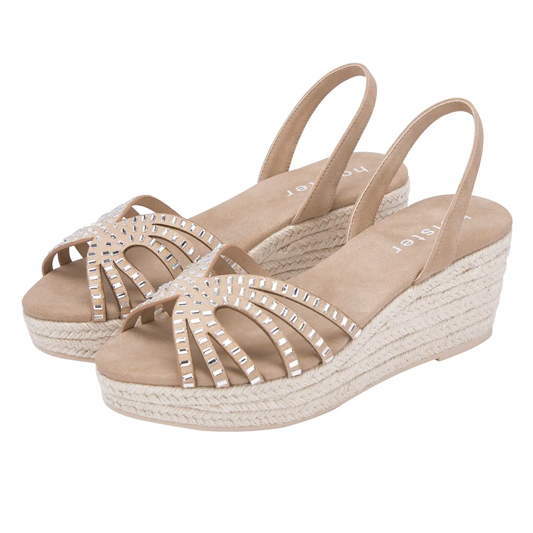 Meerjungfrau-Espadrille - Beige