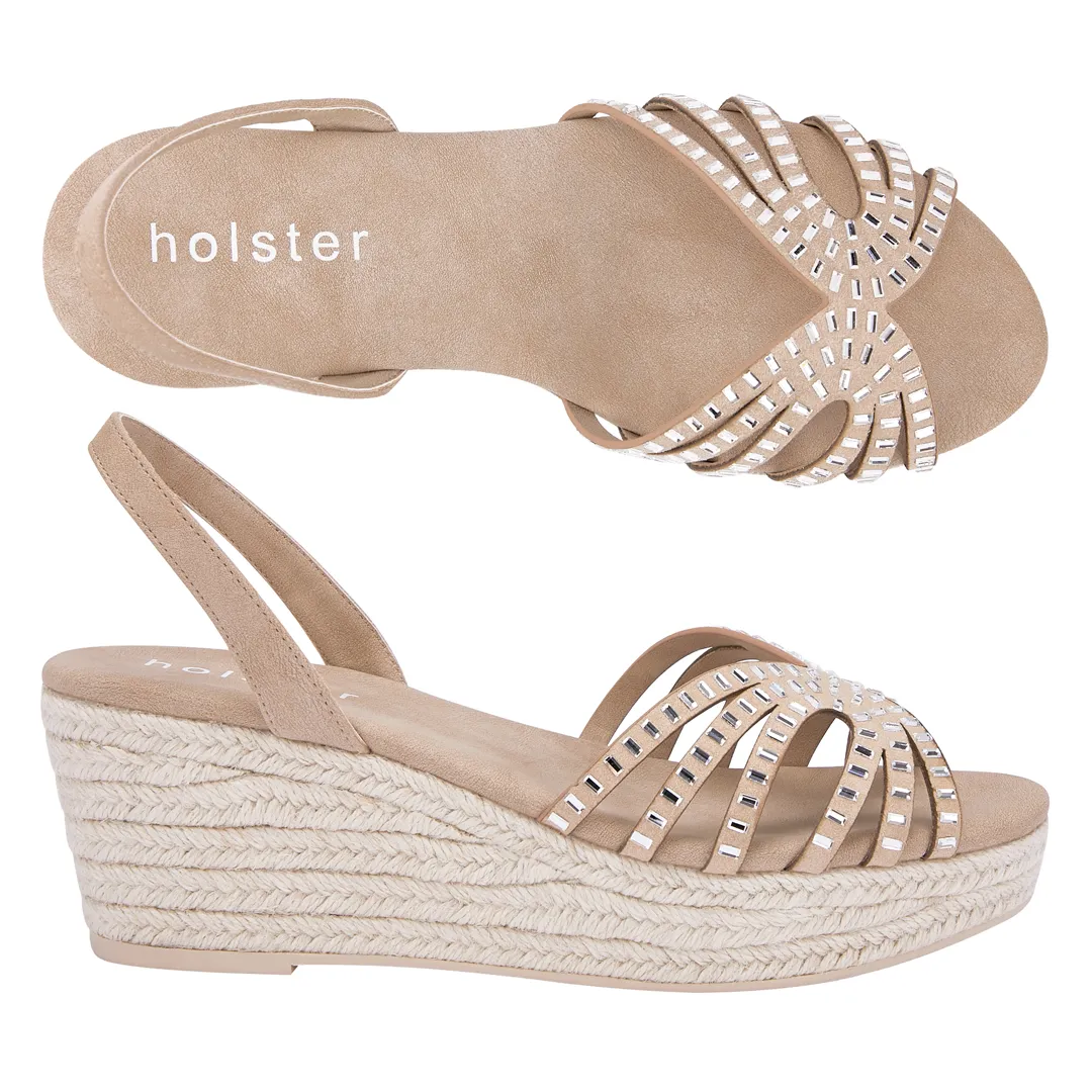 Meerjungfrau-Espadrille - Beige