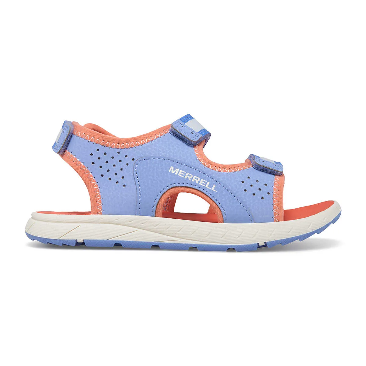 Merrell Schuhe Panther Sandale 3.0 Blau/Koralle (10c-5J)
