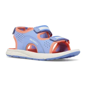 Merrell Schuhe Panther Sandale 3.0 Blau/Koralle (10c-5J)