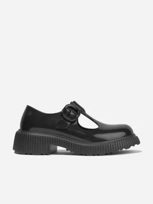 Mini Melissa Mädchen Jackie T-Bar Gummistiefel in Schwarz