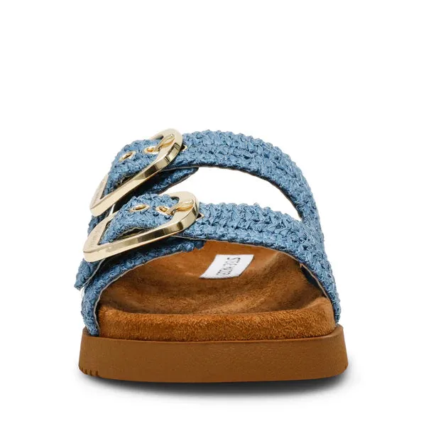 Miramar Sandale DENIM RAFFIA