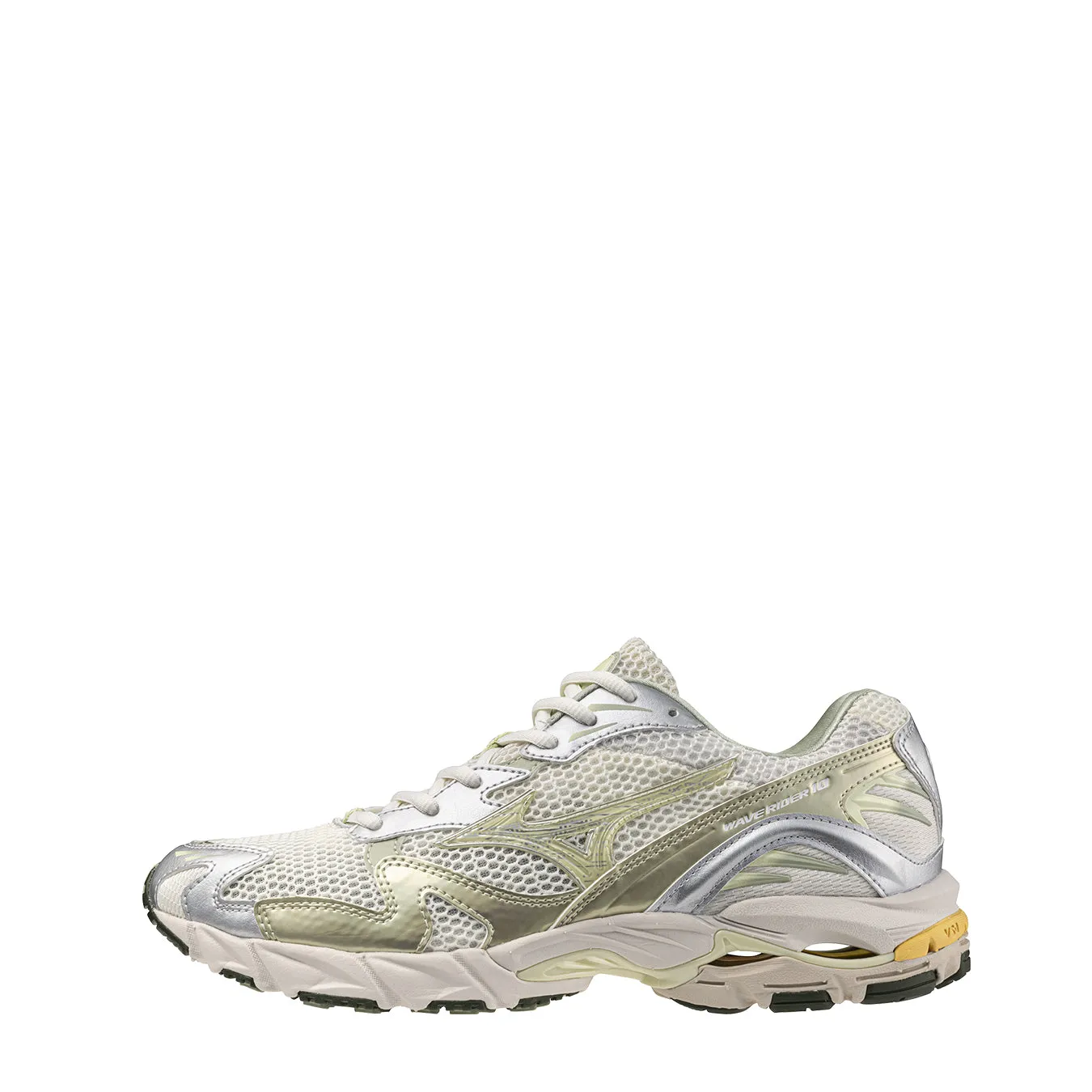 Mizuno Damen Wave Rider 10 Trainer Schneeweiß / Weißer Jade / Wüstensalbei