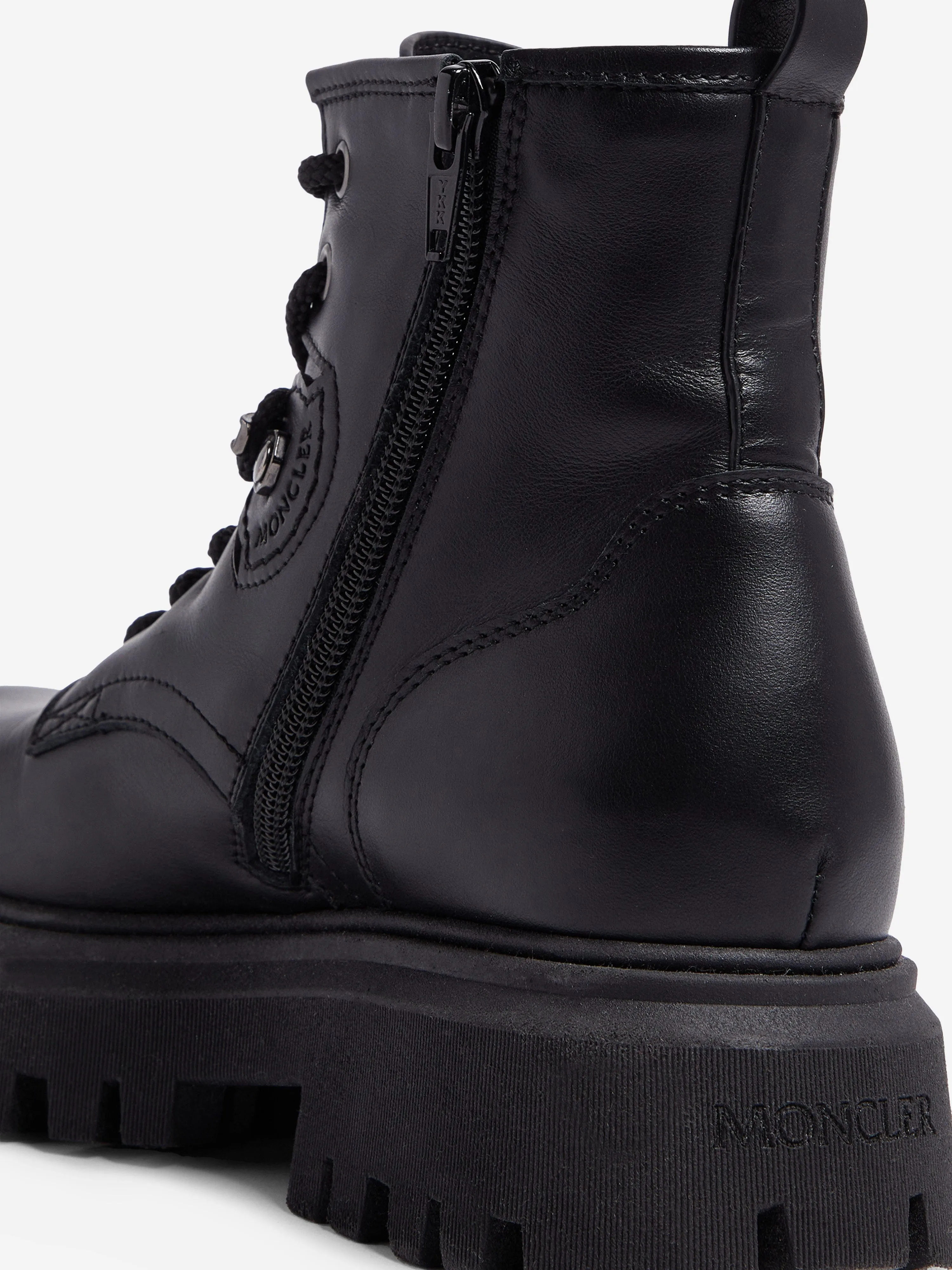 Moncler Enfant Kinder Petit Gaia Pocket Schneestiefel in Schwarz