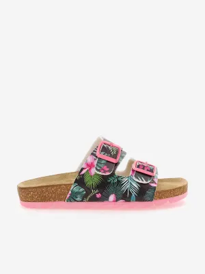 Monnalisa Mädchen Jungle Sandalen in Schwarz