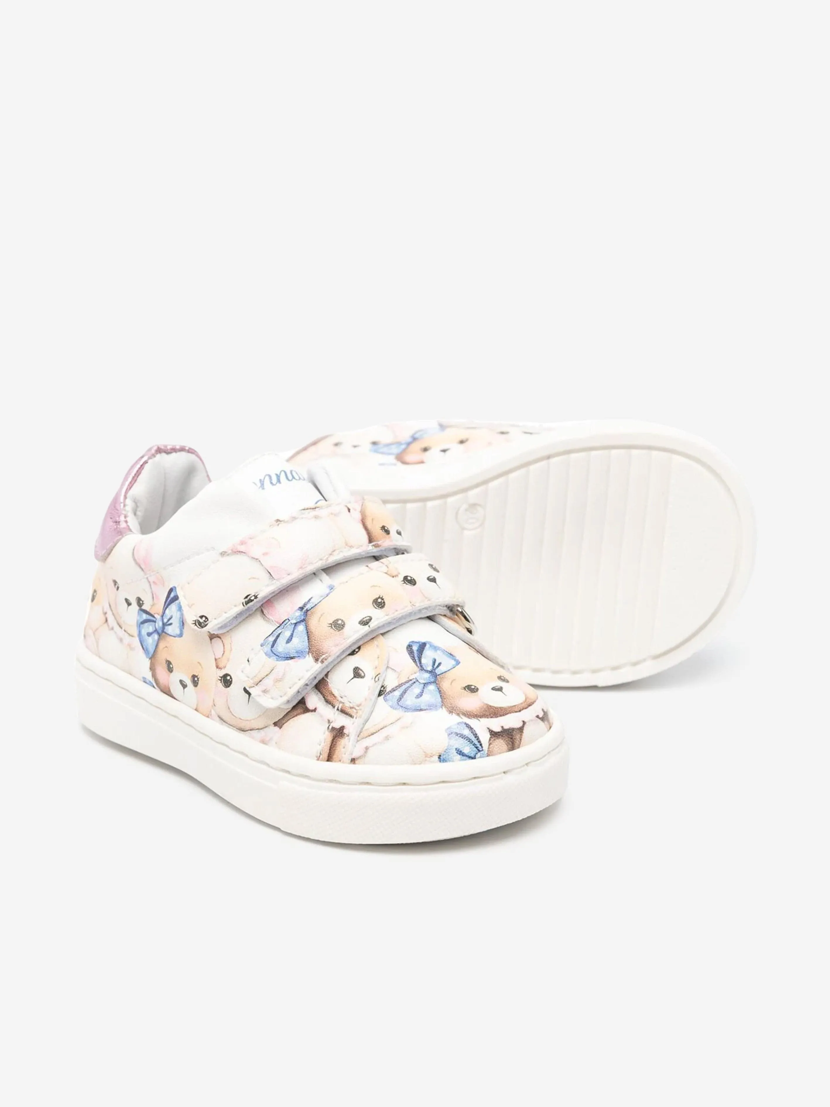 Monnalisa Mädchen Teddybär Turnschuhe in Mehrfarben