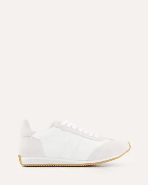 MONTY SNEAKERS WEIß MULTI LEDER