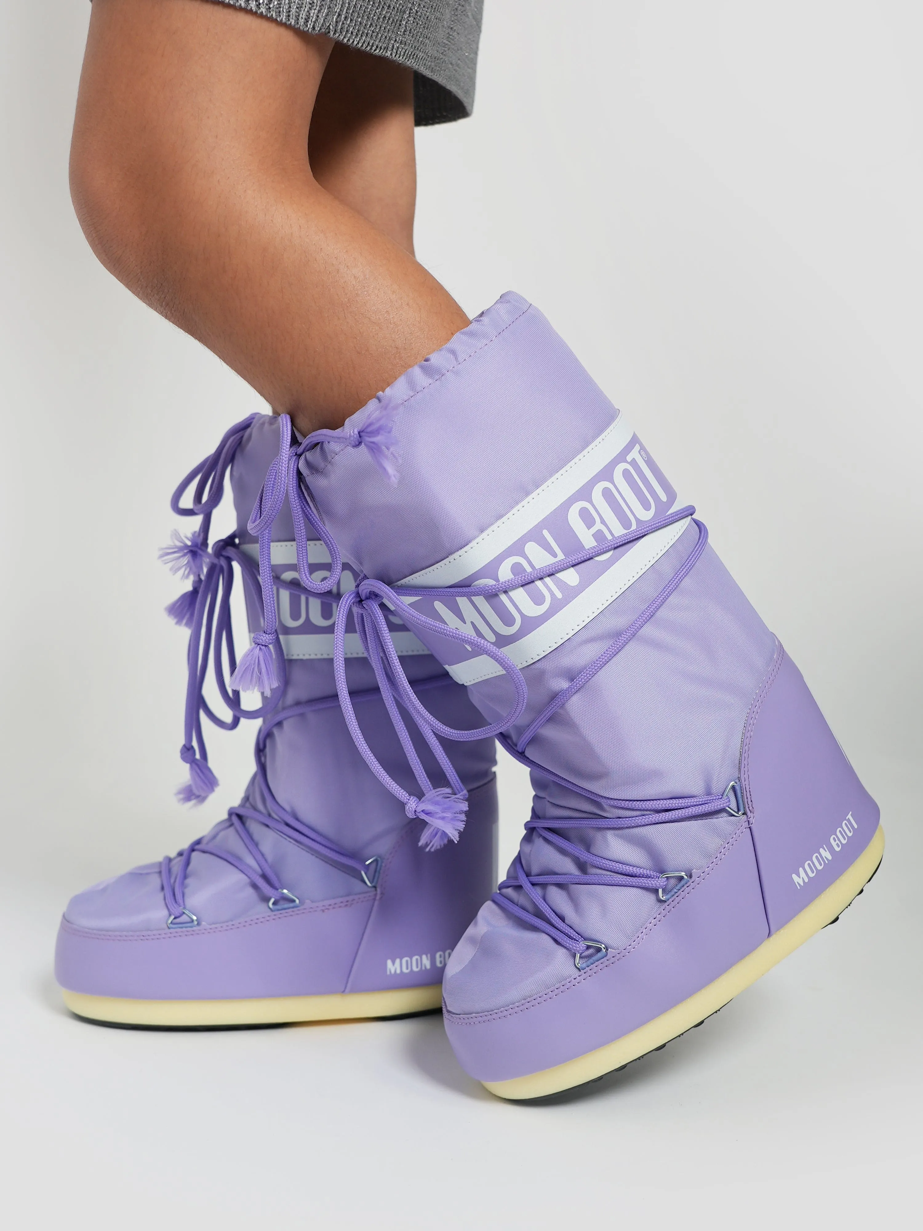 Moon Boot Girls Icon Stiefel in Lila