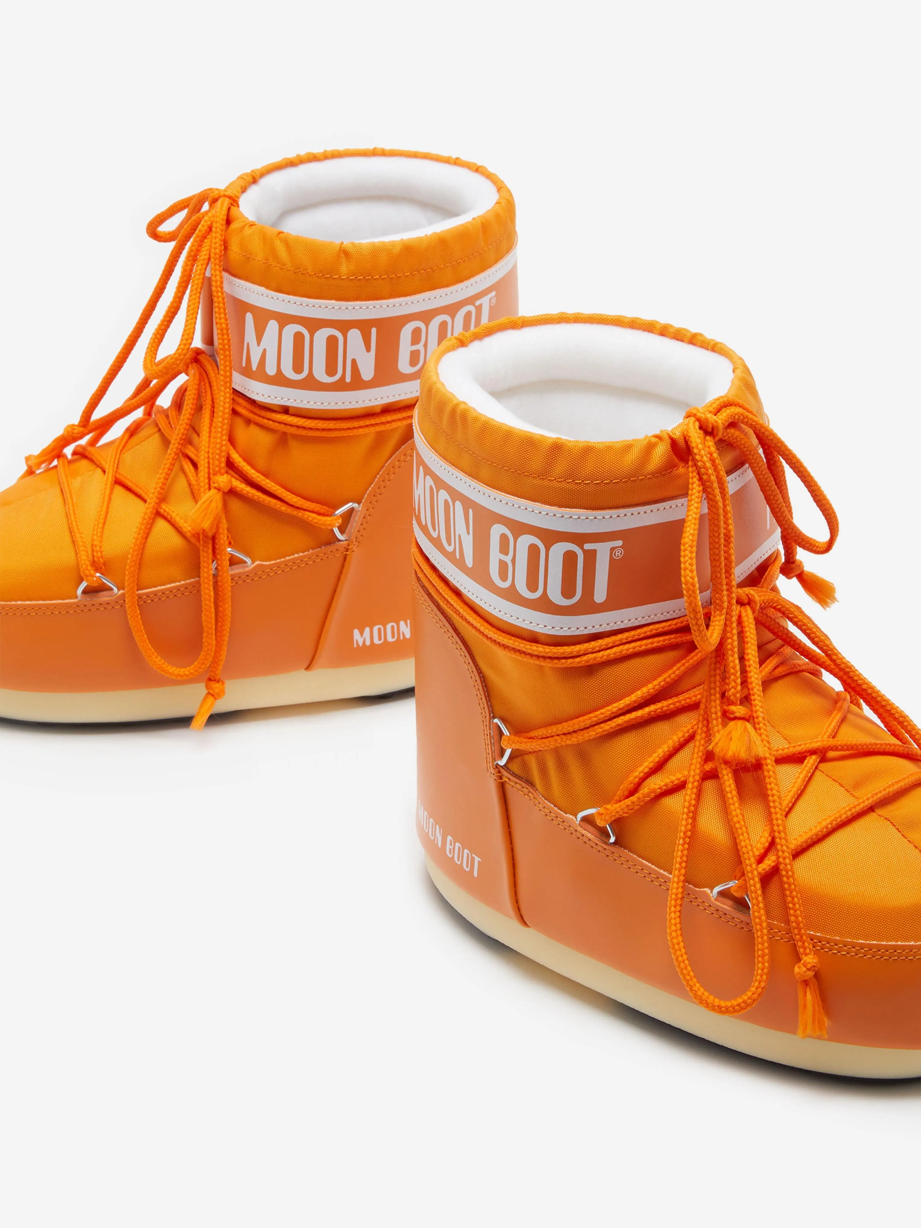 Moon Boot Girls Icon Low Stiefel in Orange