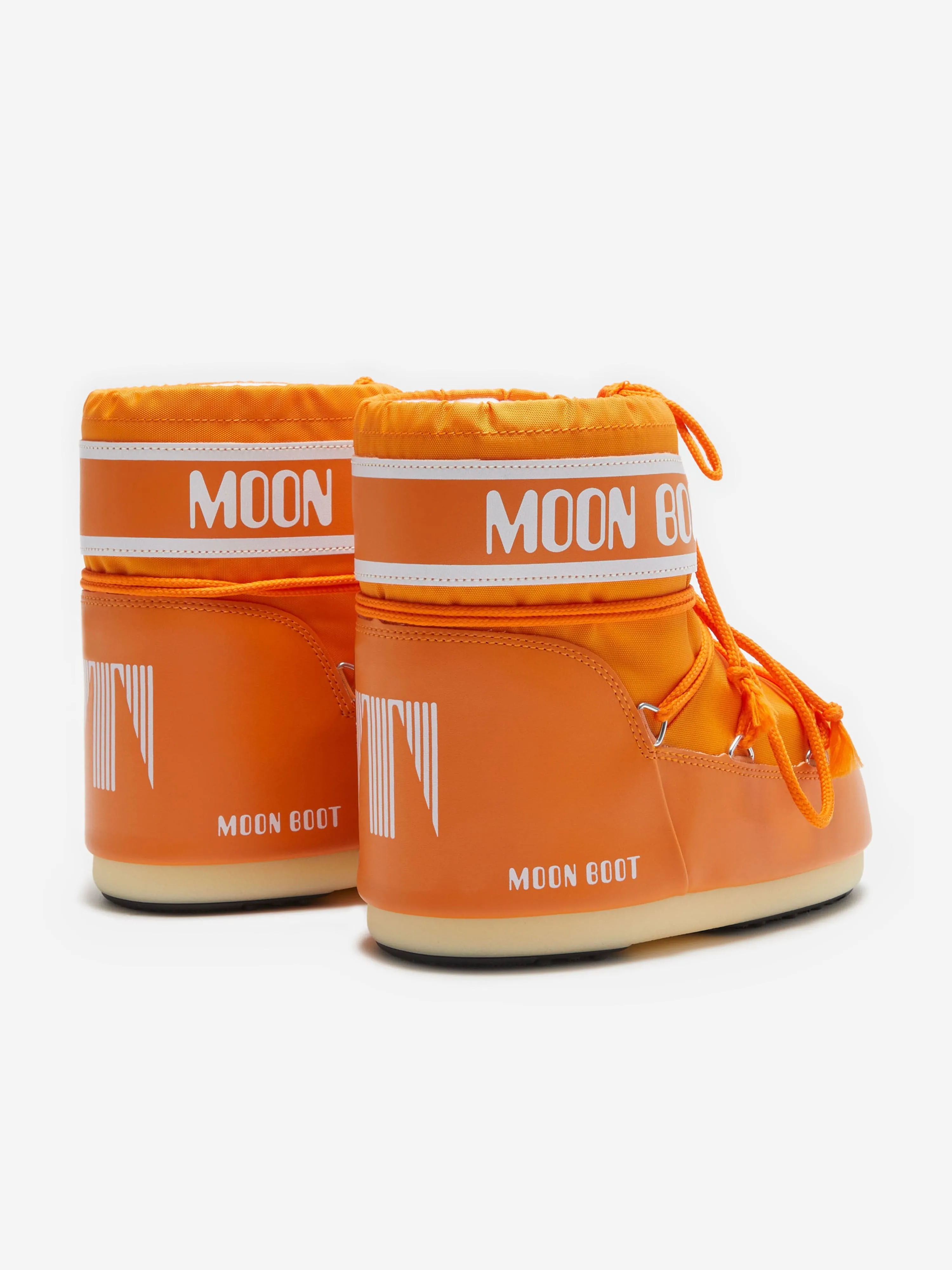 Moon Boot Girls Icon Low Stiefel in Orange