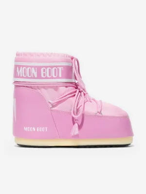 Moon Boot Girls Icon Low Stiefel in Rosa