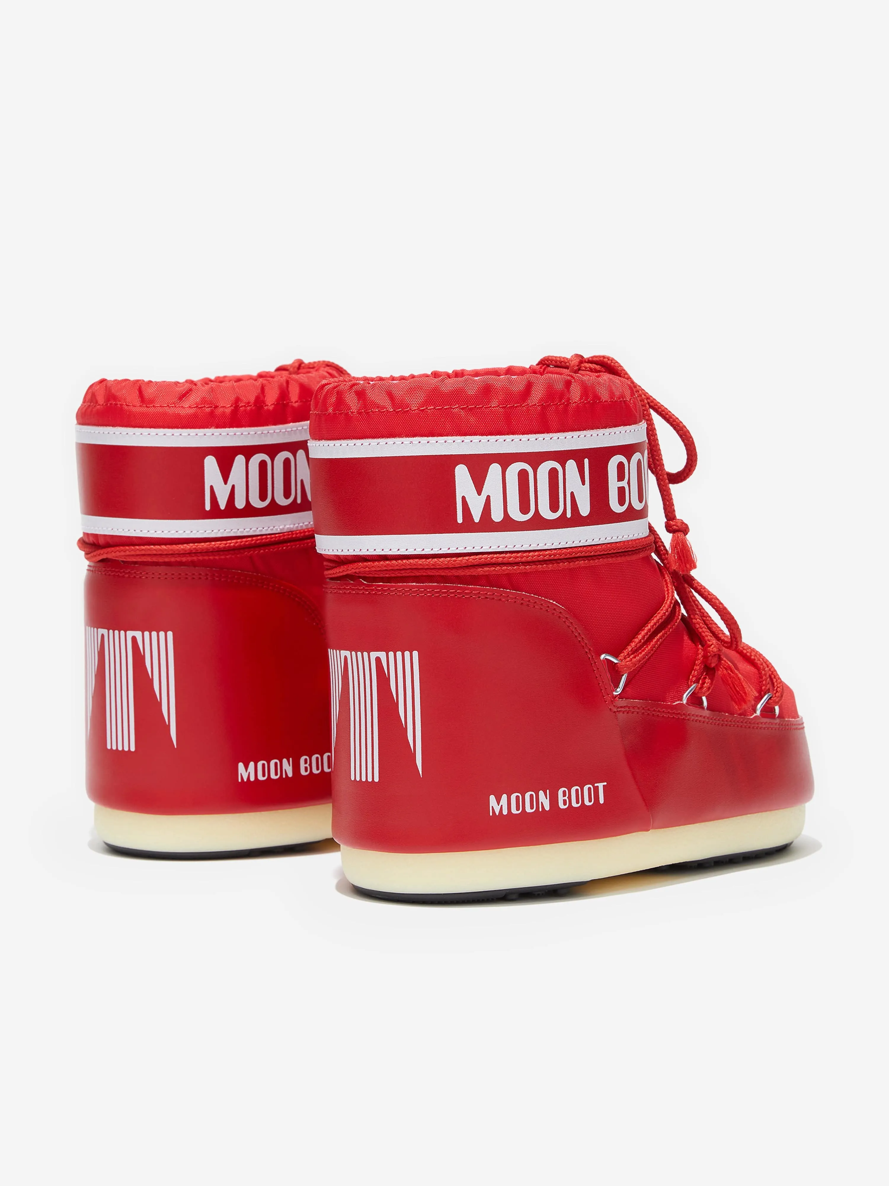 Moon Boot Girls Icon Low Stiefel in Rot