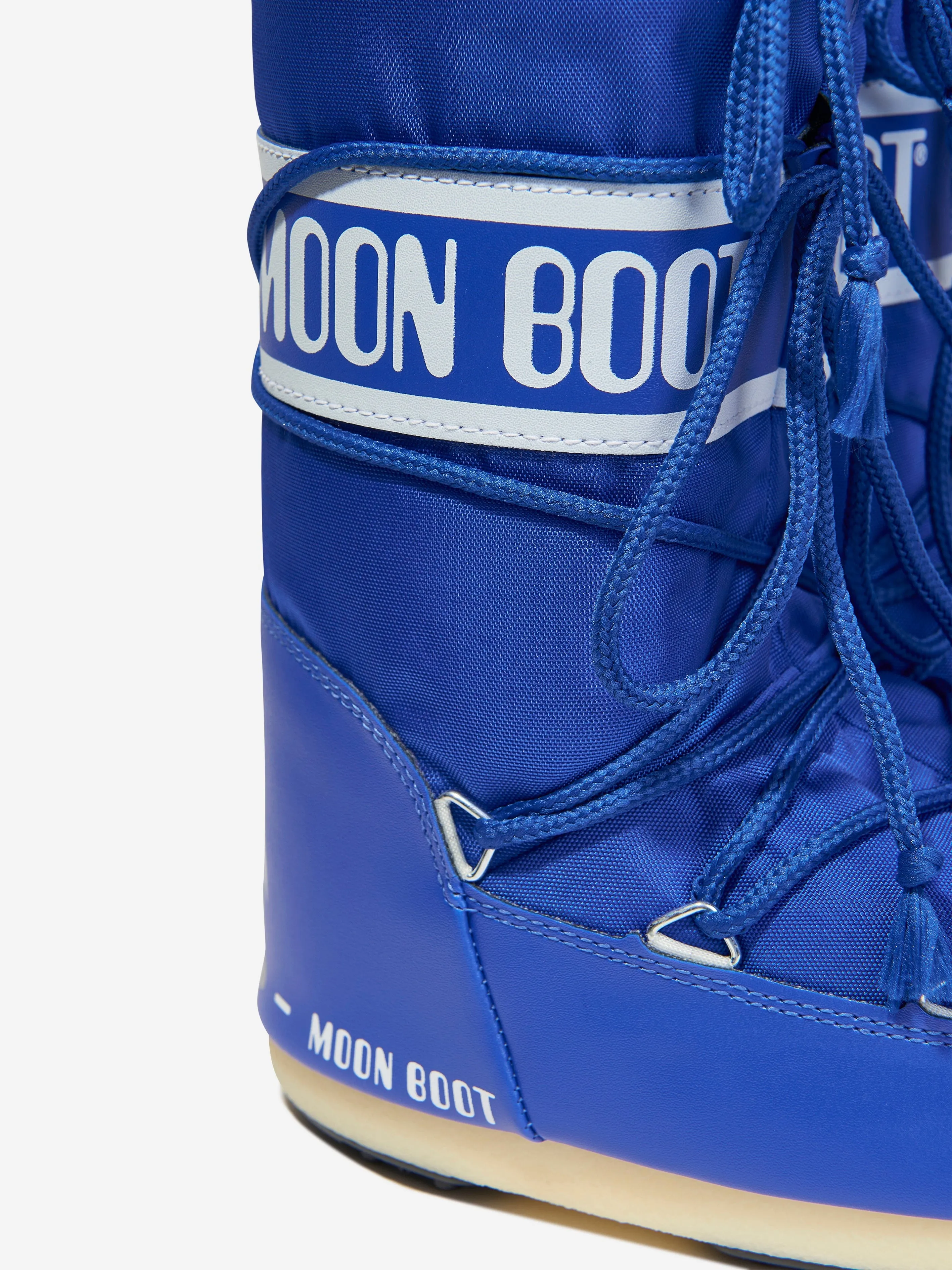 Moon Boot Kids Icon Nylon Schneestiefel in Blau