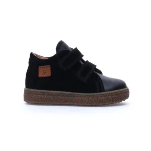 Naturino Jungen Albus Desert Black Suede 2 Klettverschluss (Größen 30-34) Naturino Kinderschuhe
