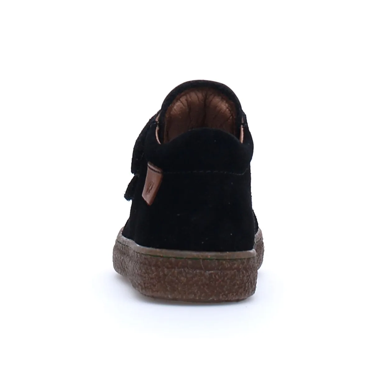 Naturino Jungen Albus Desert Black Suede 2 Klettverschluss (Größen 30-34) Naturino Kinderschuhe