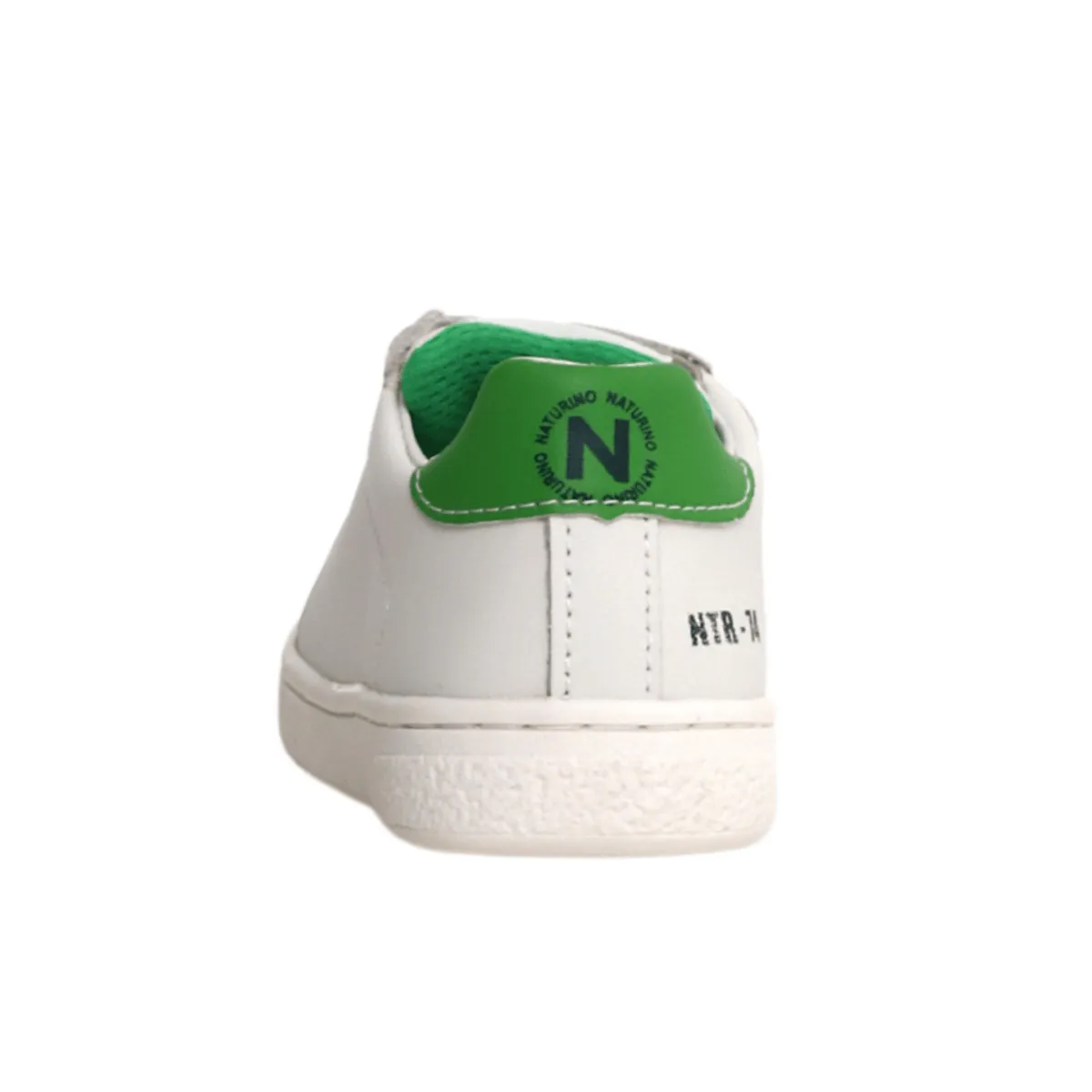 Naturino Jungen (Größen 27-31) Pinn VL Weiß/Blauer Stern/Grünes Leder Naturino Kinderschuhe