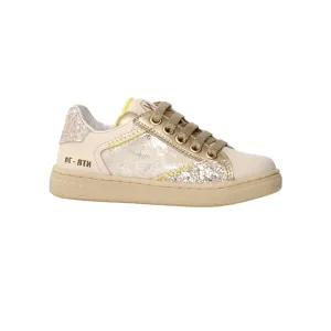 Naturino Mädchen (Größen 27-32) Quar Zip Milch/Platin/Glitzer Naturino Kinderschuhe