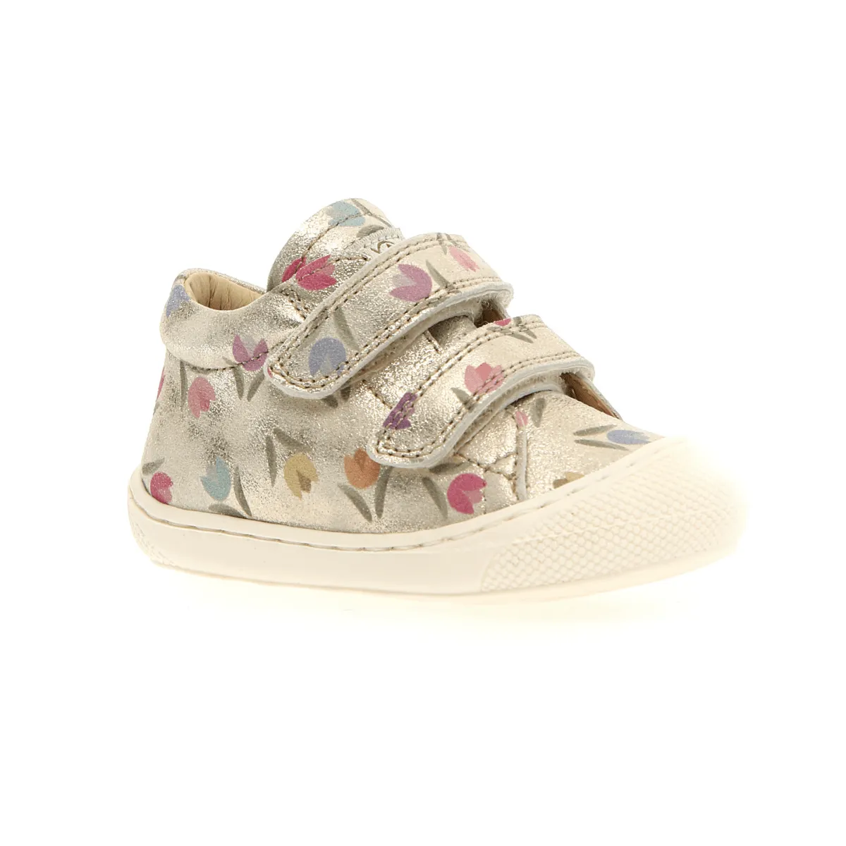 Naturino Kleinkindschuhe (Größen 19-23) Cocoon VL Platinum Tulips Naturino Kinderschuhe