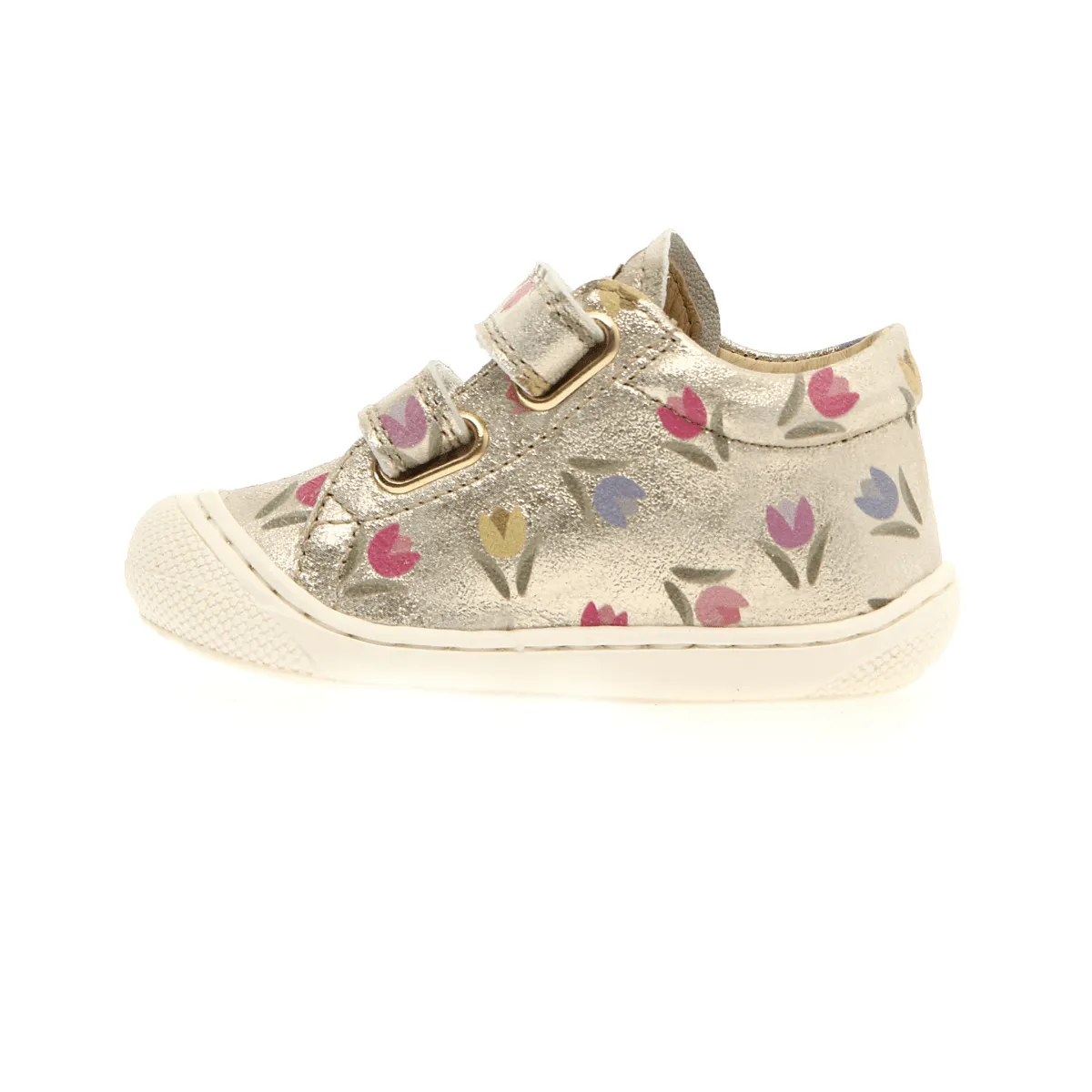 Naturino Kleinkindschuhe (Größen 19-23) Cocoon VL Platinum Tulips Naturino Kinderschuhe
