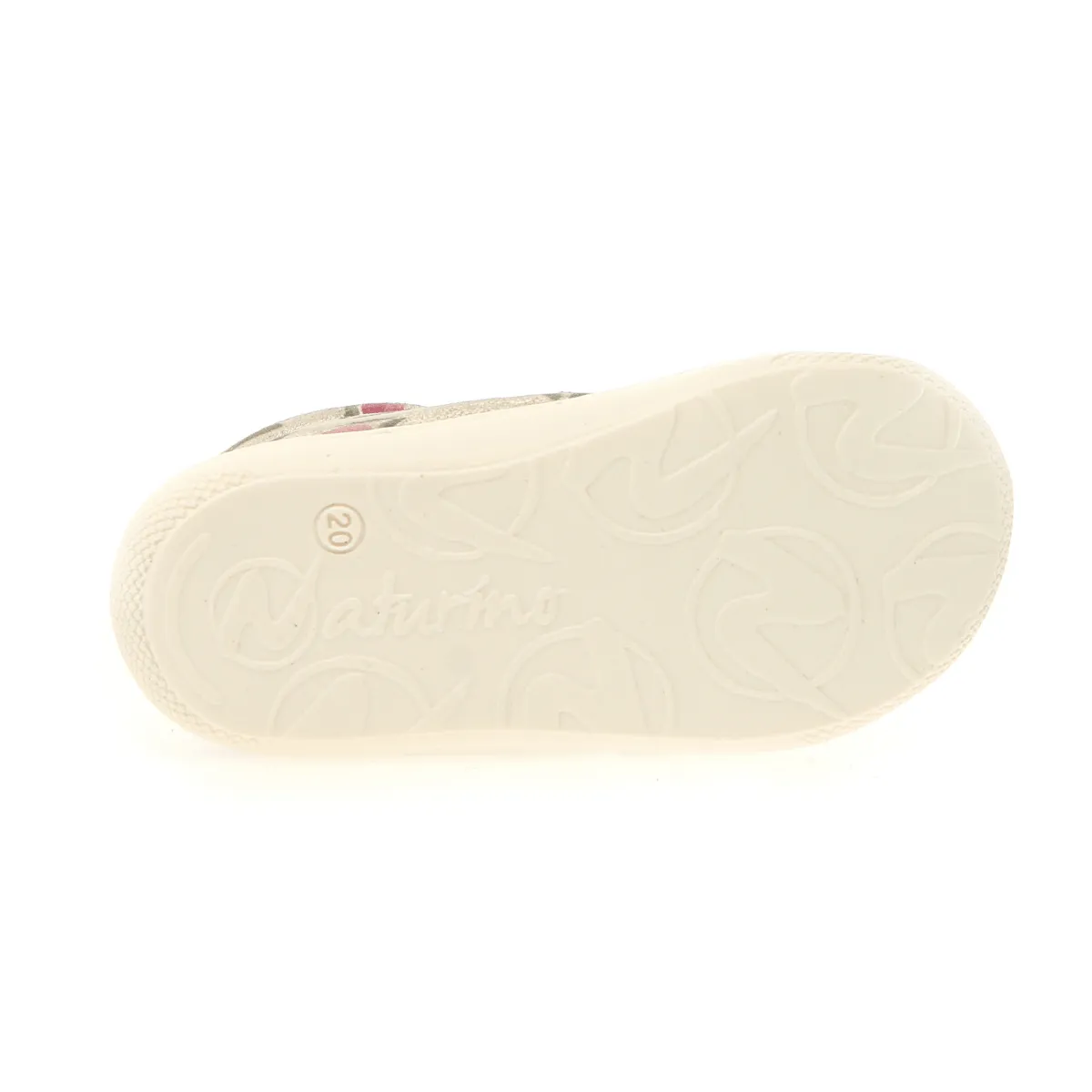 Naturino Kleinkindschuhe (Größen 19-23) Cocoon VL Platinum Tulips Naturino Kinderschuhe