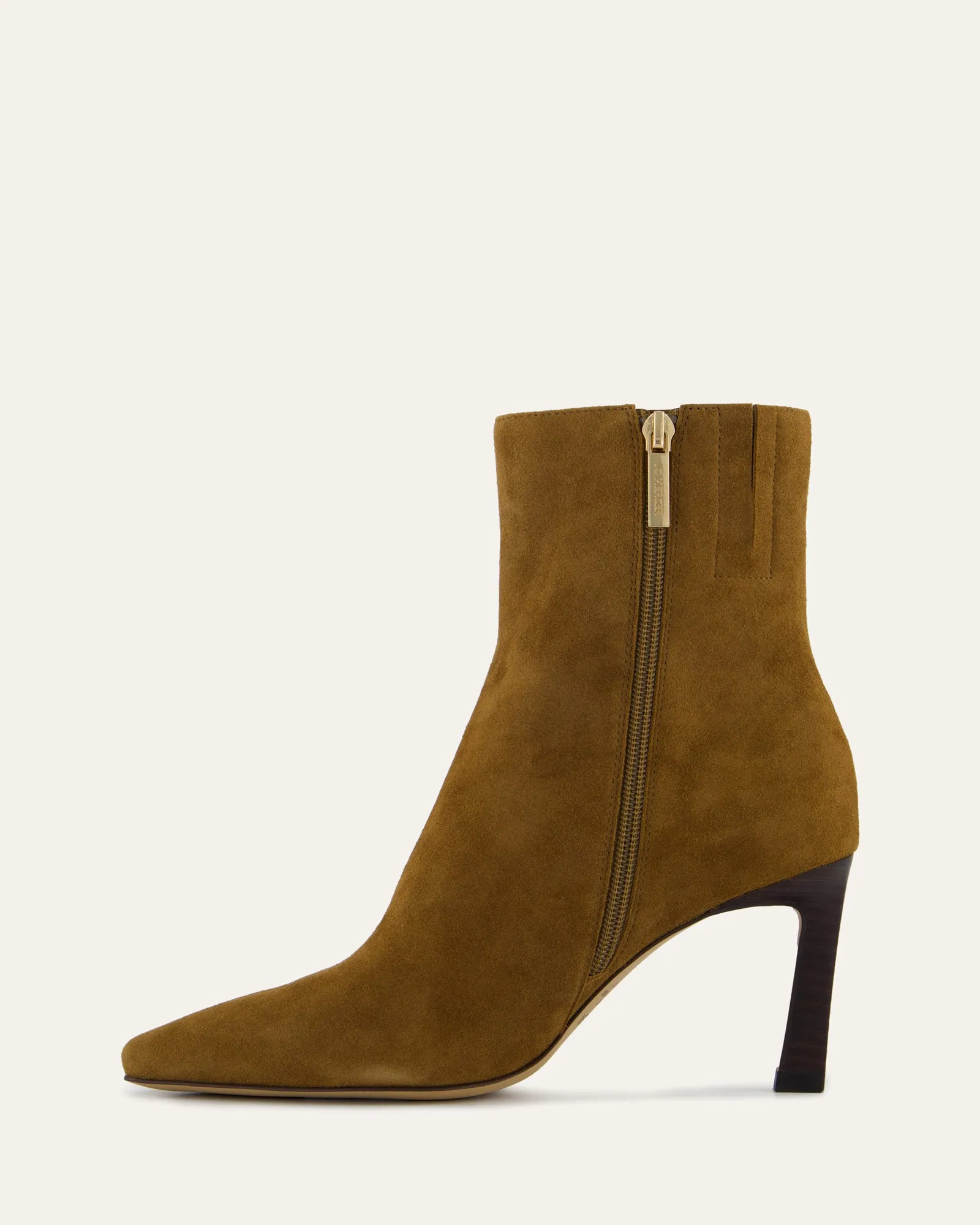 NESSIE MID ANKLE STIEFEL BISKUIT WILDLEDER