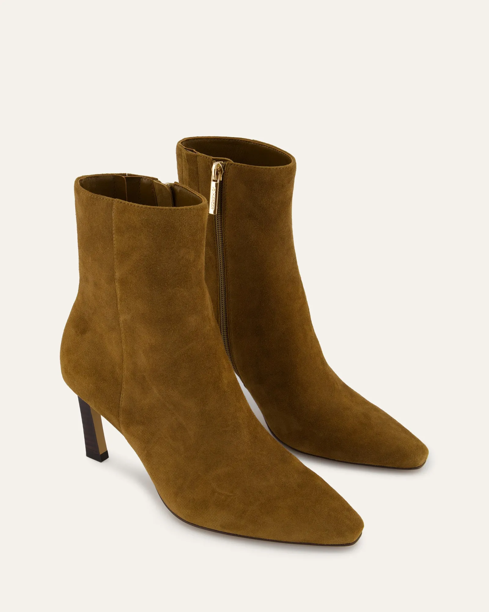 NESSIE MID ANKLE STIEFEL BISKUIT WILDLEDER