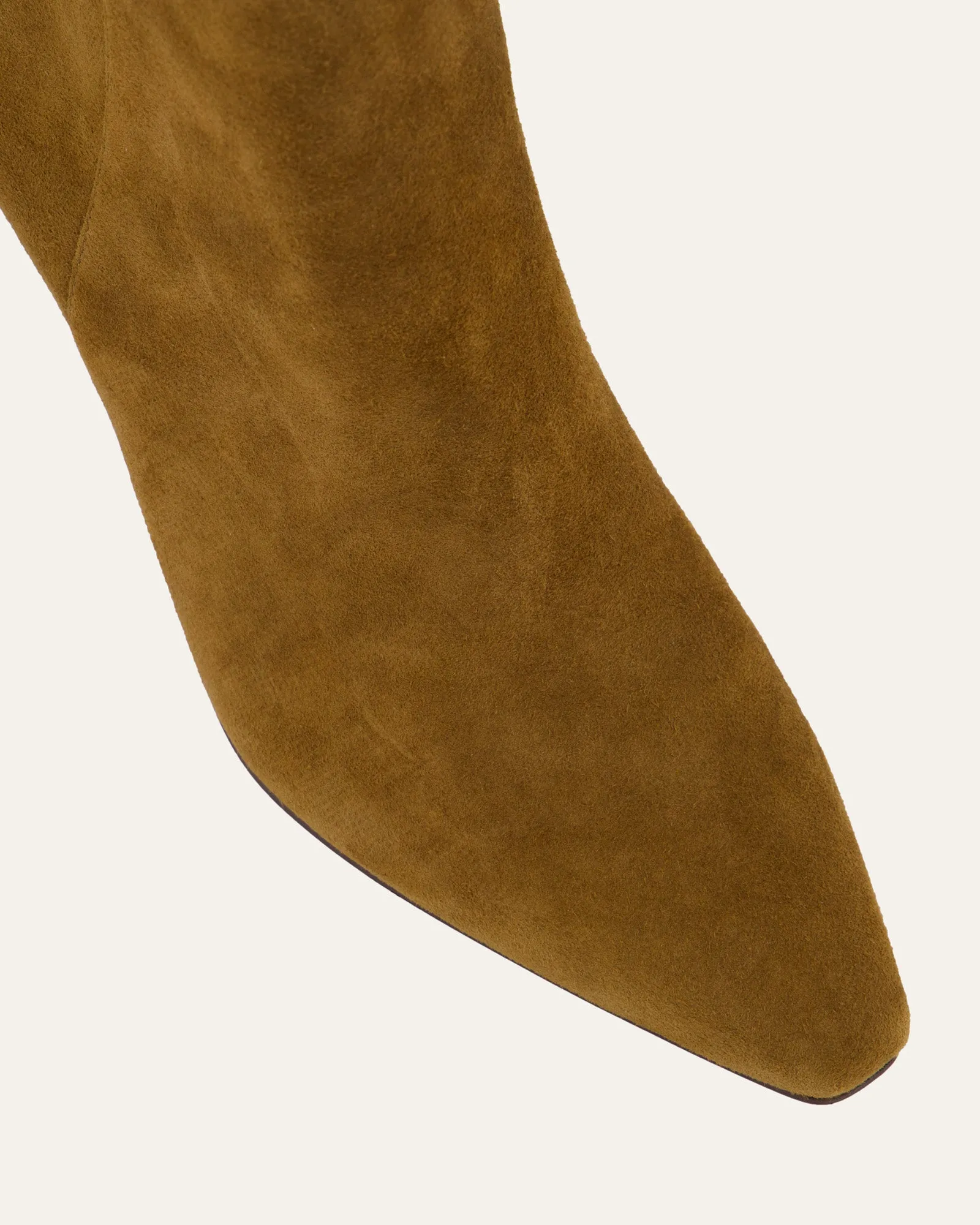 NESSIE MID ANKLE STIEFEL BISKUIT WILDLEDER