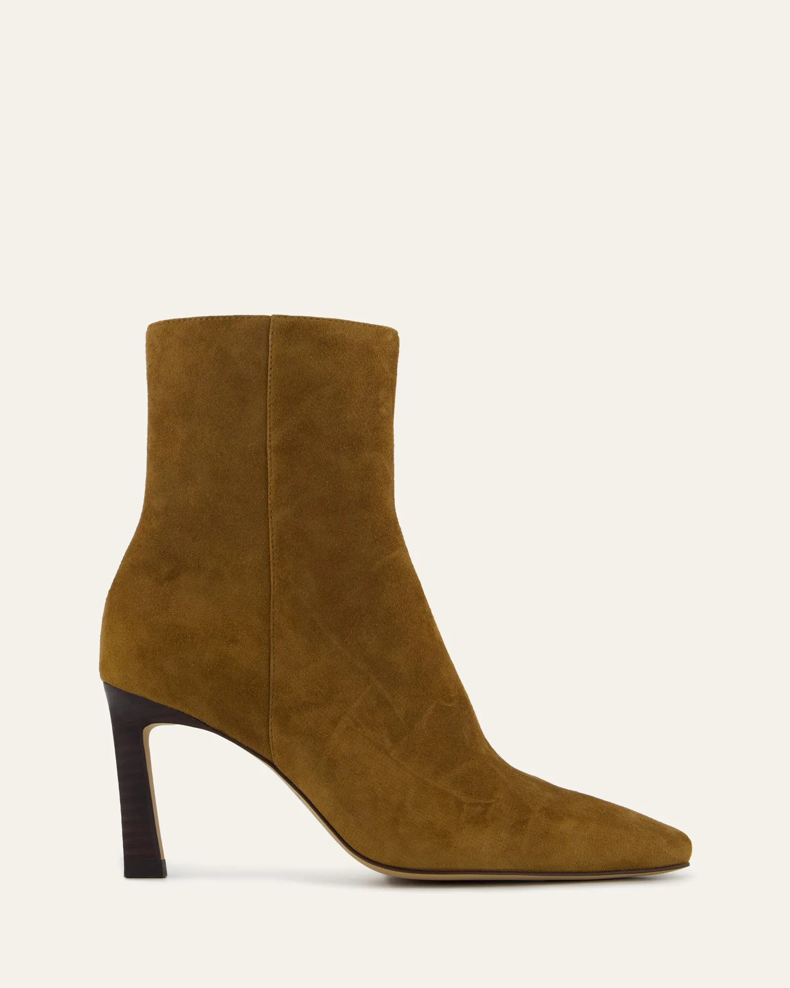 NESSIE MID ANKLE STIEFEL BISKUIT WILDLEDER