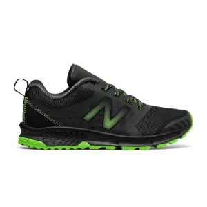 New Balance Schwarz/Energielimette FuelCore NITREL Kinder-Trail-Sneaker