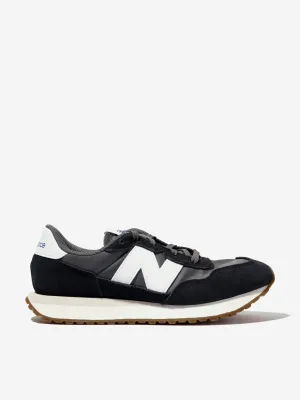New Balance Kids 237 Schnürschuhe mit Logo in Schwarz