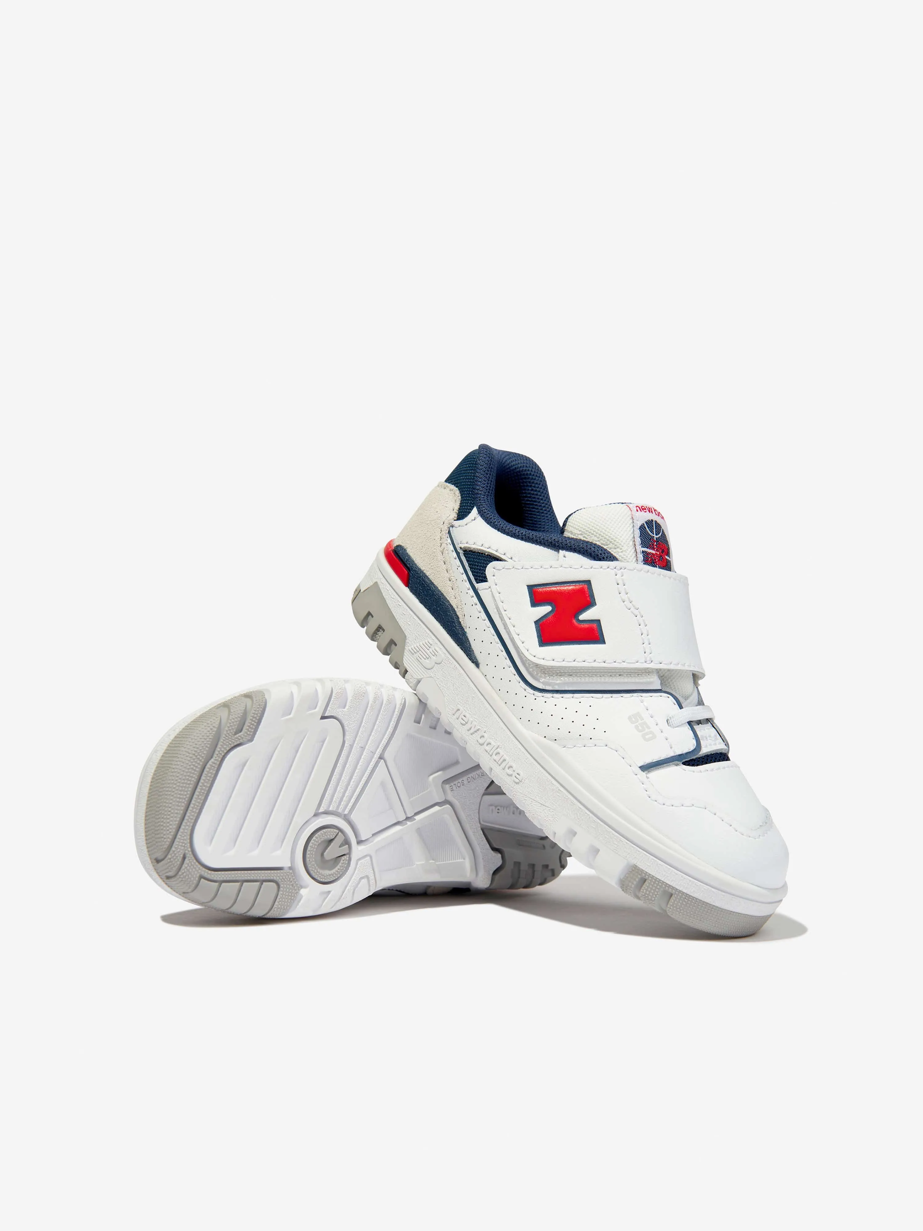 New Balance Kids B550 Trainingsschuhe in Weiß