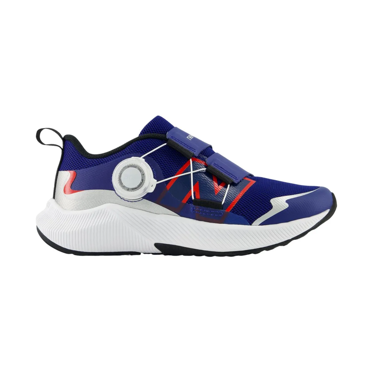New Balance Kinder (Vorschule) DynaSoft Reveal v4 BOA PTRVLAM4 Tintenblau/Team Rot/Silber Metallic