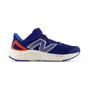 New Balance Kinder (Vorschule) Fresh Foam Arishi v4 PAARIYN4 Tintenblau/Neo Flamme/Silber Metallic