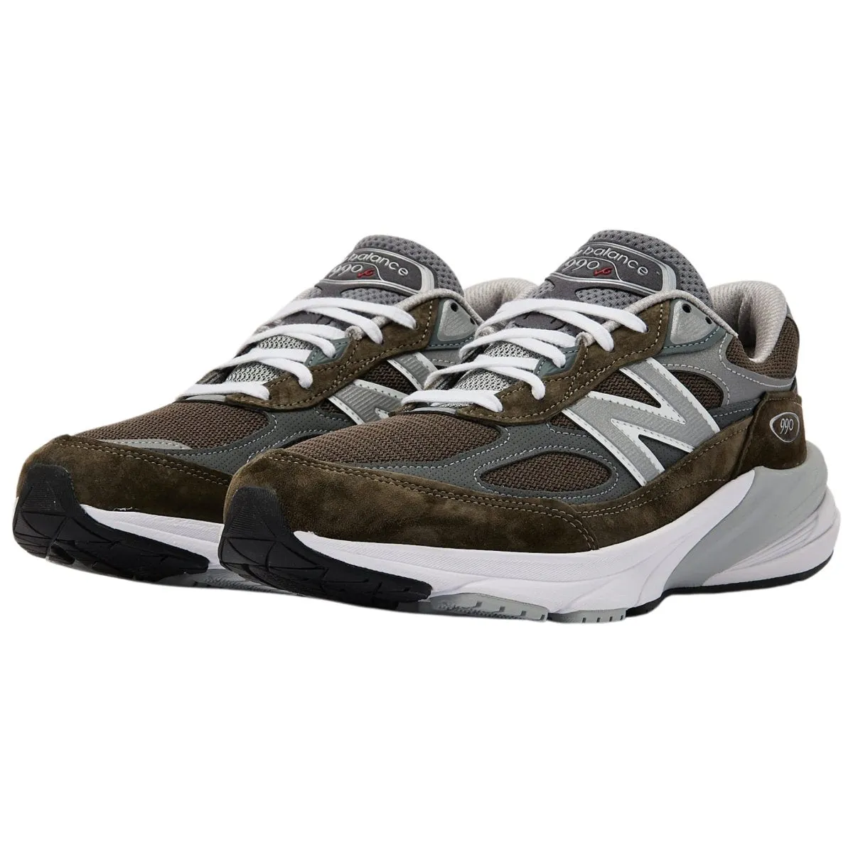 New Balance Herren U990OG6 Olive Wildleder