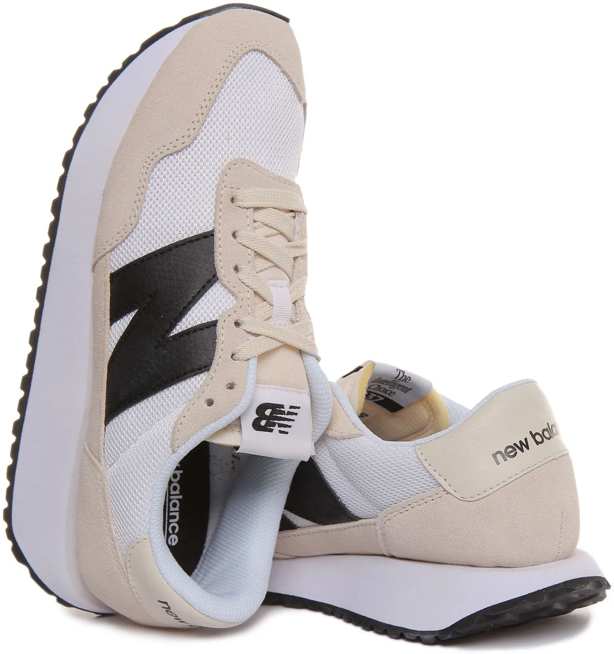 New Balance Ms237 in Weiß Schwarz Schuhe New Balance