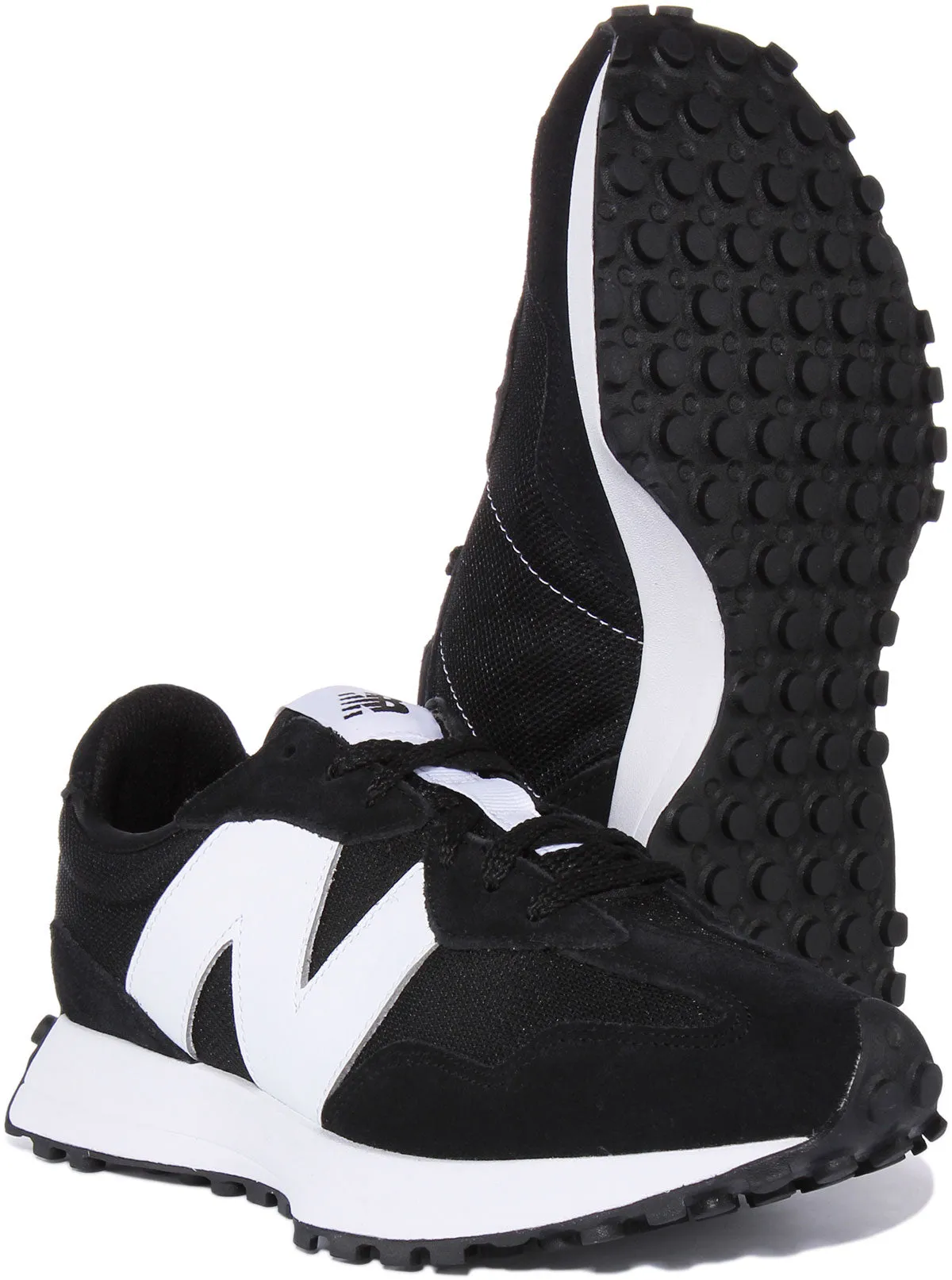 New Balance Ms327Cbw in Schwarz Weiß für Herren Schuhe New Balance