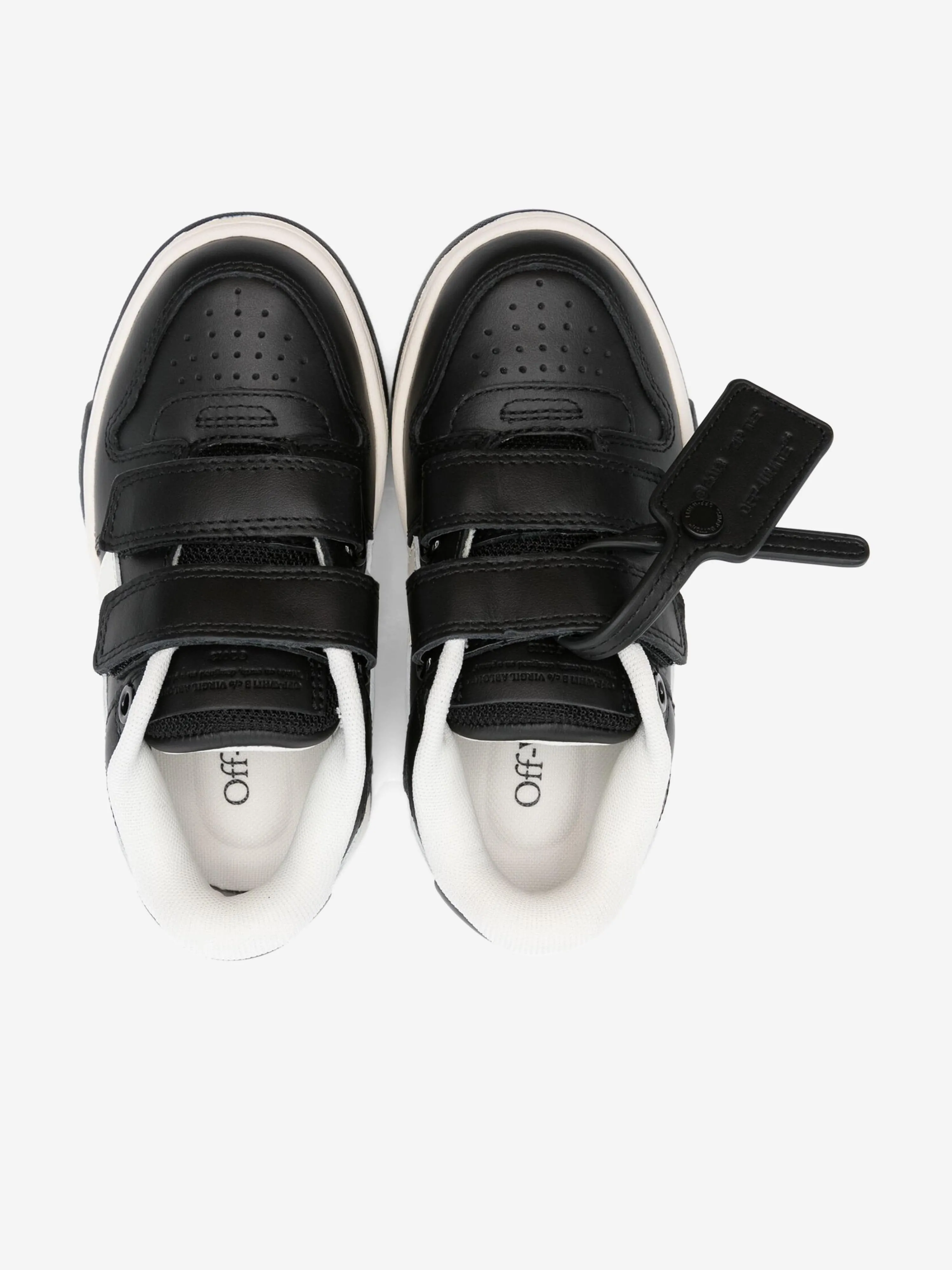 Off-White Kids Out Of Office Riemchen-Sneaker in Schwarz