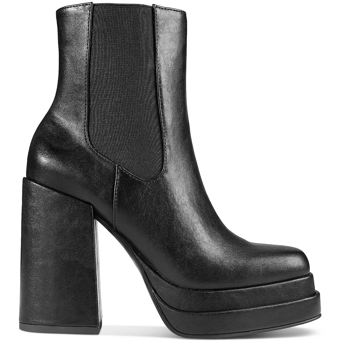 Ohara Damen Kunstleder Stiefeletten mit dicker Sohle Ecco Schuhe