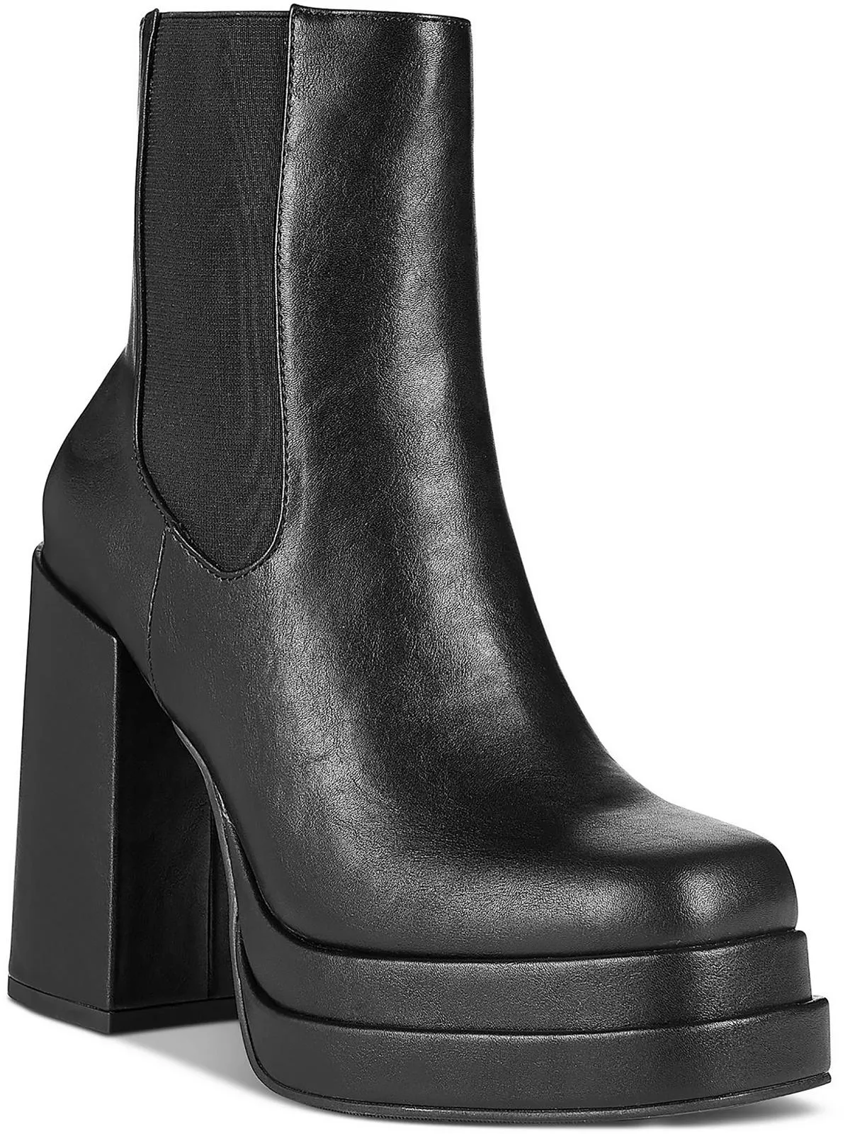 Ohara Damen Kunstleder Stiefeletten mit dicker Sohle Ecco Schuhe