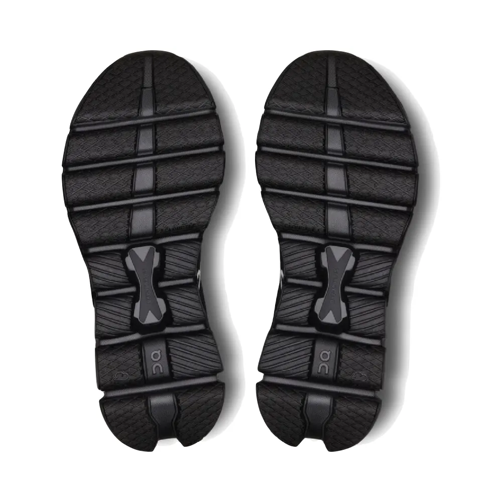 On Men's Cloud X 4 Sneaker in Schwarz/Eclipse