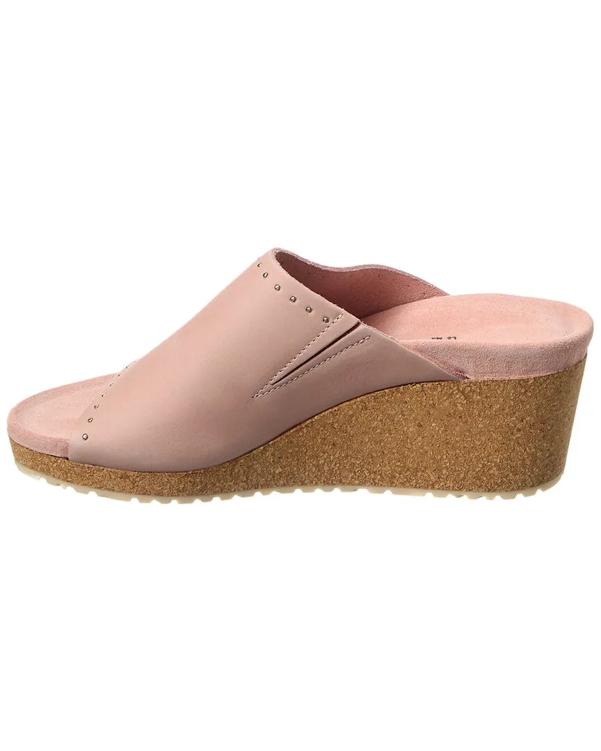Papillio von Birkenstock Namica Nieten Schmale Leder Keil-Sandalette