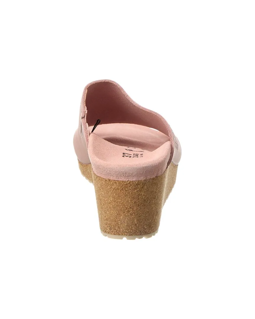 Papillio von Birkenstock Namica Nieten Schmale Leder Keil-Sandalette