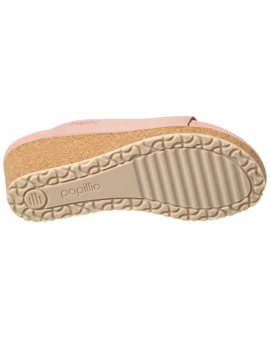 Papillio von Birkenstock Namica Nieten Schmale Leder Keil-Sandalette
